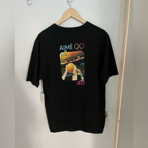 NWT Aimé Leon Dore Black Tee
